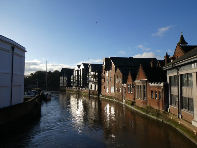 The River Ouse in Lewes © Gareth James :: Geograph Britain and Ireland