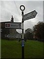 Direction Sign – Signpost in Egton village