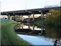 Canal and motorway, Oldbury