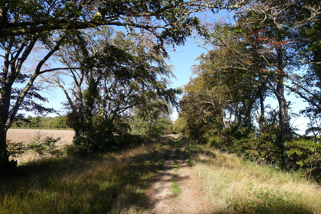 Via Devana heading nearing Copley Hill © Tim Heaton cc-by-sa/2.0 ...