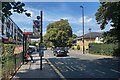 TQ3369 : Bus stop, South Norwood Hill by Robin Stott