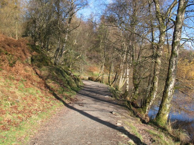 Path beside The Tarns, Tarn Hows © Adrian Taylor cc-by-sa/2.0 ...