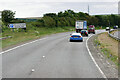 SW8754 : Westbound A30, Lower Penscawn by David Dixon