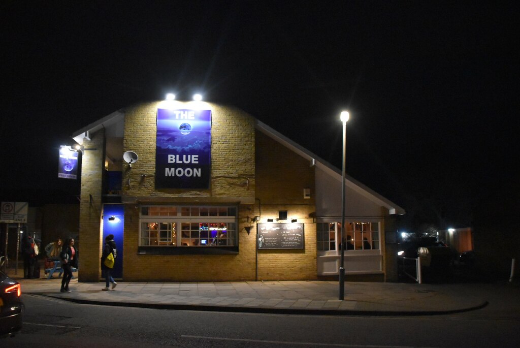 The Blue Moon © N Chadwick Geograph Britain and Ireland