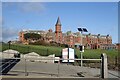 The Slieve Donard Hotel from the North Promenade at Newcastle