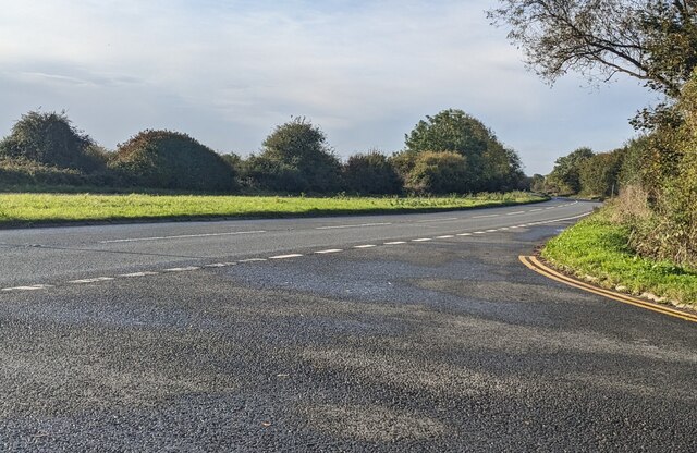 Junction of Passage Road and the A403, Aust, South Gloucestershire