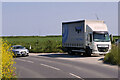 Van Parked on the B32784 near Bogee Farm