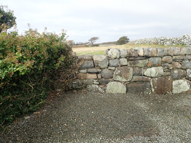 Stone stile on the Coast Path at Sebonig