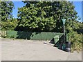 The recycling point at Rosemarket