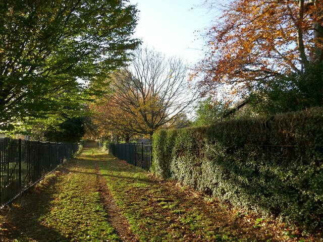 Footpath through the Northern Cemetery, Bulwell