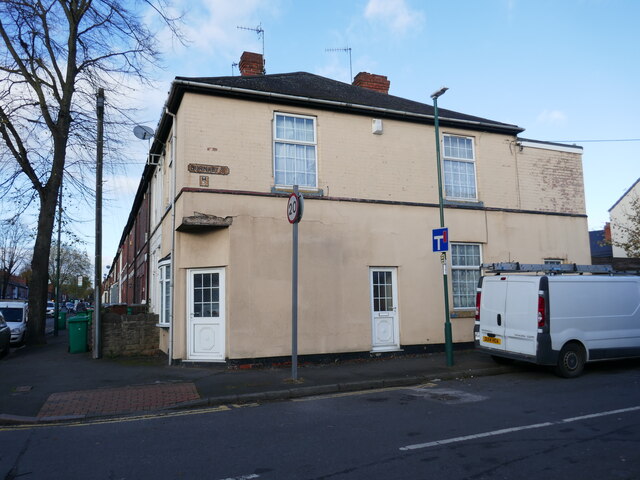 Former corner shop. Burnaby Street, Basford