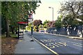 TQ3270 : Bus stop, Beulah Hill, Upper Norwood by Robin Stott