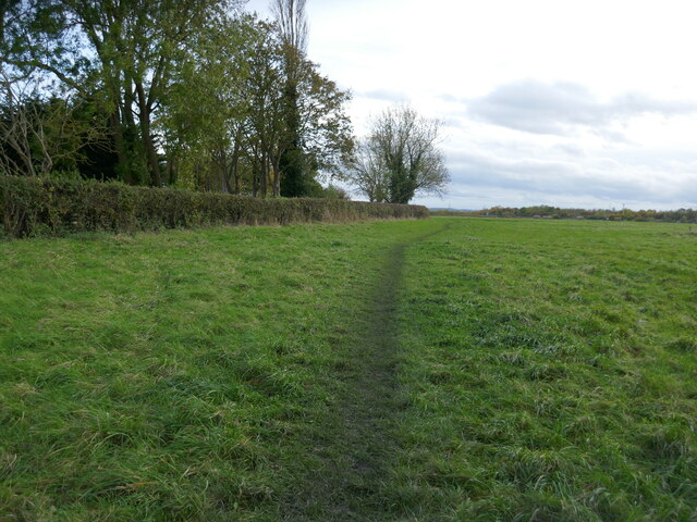 Footpath towards Foston