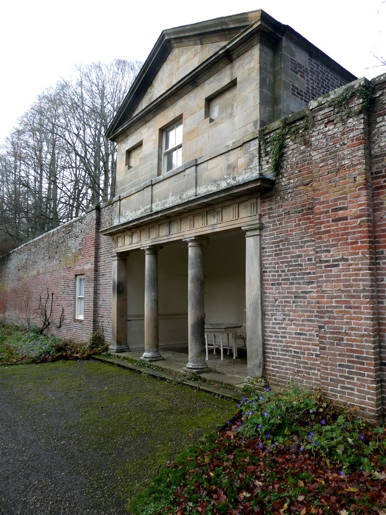 The portico at Wallington © Oliver Dixon Geograph Britain and Ireland