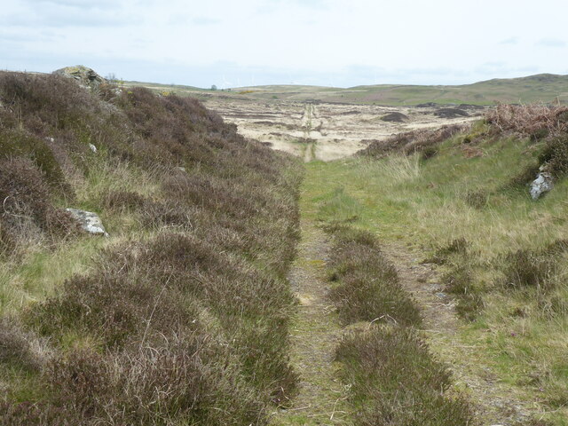 The Southern Upland Way near Smithy Hill