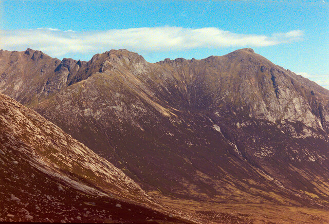 Goat Fell seen from Coire Buidhe, Arran
