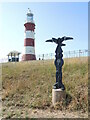 SX4753 : National Cycle Route milepost by Neil Owen