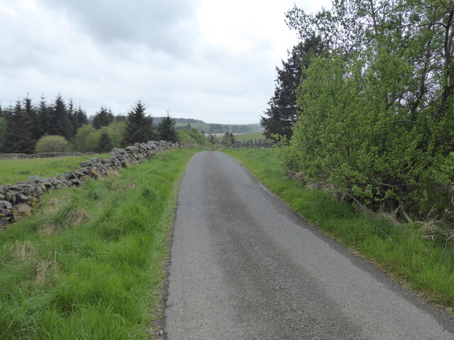 The Southern Upland Way near Mulloch