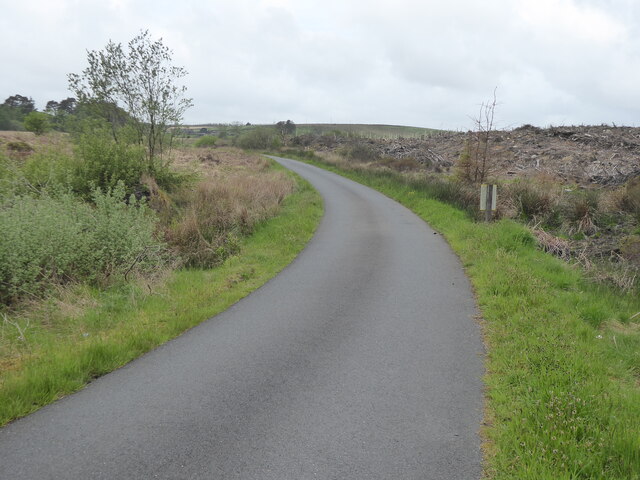 The Southern Upland Way near Waterside