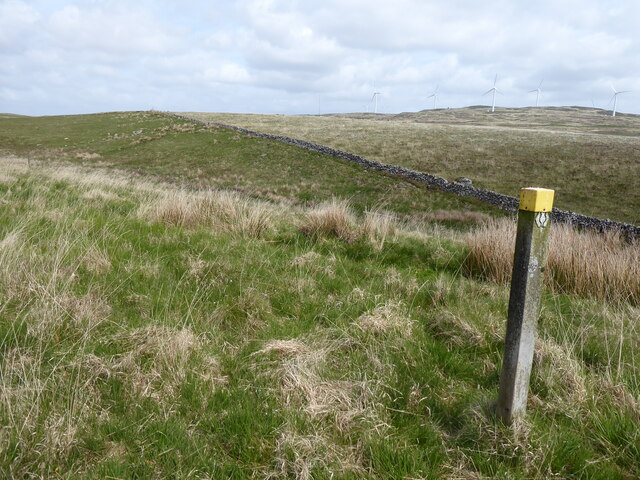 The Southern Upland Way near Cairn-na-Gath