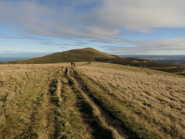 Capelaw Hill summit ridge