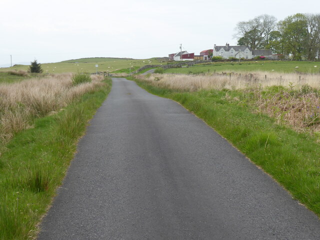 The Southern Upland Way near Glenruther