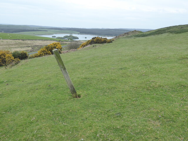 The Southern Upland Way near Hill of Ochiltree