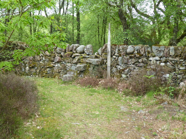 The Southern Upland Way near old Bridge of Minnoch