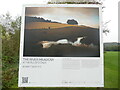 The River Meadow at the Pile of Stones Board- The Chess Valley