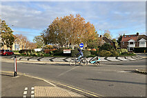 TL4757 : Round the roundabout to Radegund Road by John Sutton