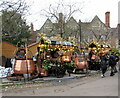 SU4829 : Hot mulled wine stall at the Winchester Cathedral Christmas Market by Roy Hughes