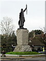 SU4829 : Statue of King Alfred the Great, Winchester by Roy Hughes