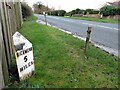 Old Milepost, Moor Road, Melsonby