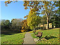 SZ0491 : Autumn colour in Alexandra Park, Parkstone, Poole by Malc McDonald