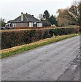 ST5689 : Bungalow set back from Passage Road, Aust, South Gloucestershire by Jaggery