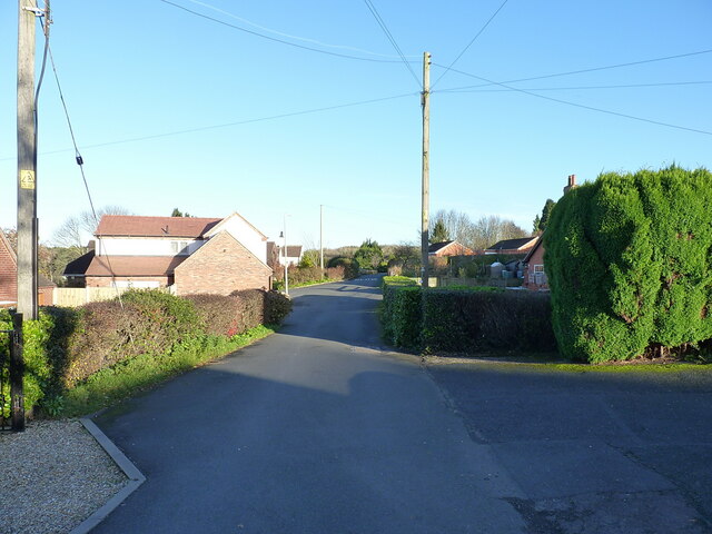 Houses On Hillside Road In Ketley Bank © Richard Law :: Geograph 