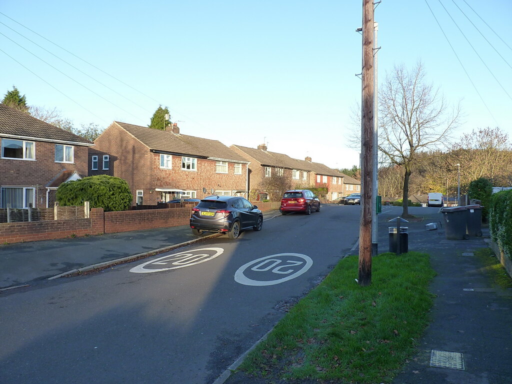 Eastern end of Second Avenue, Ketley... © Richard Law cc-by-sa/2.0 ...