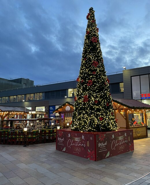 The Malls Christmas 2023 Version Mr Ignavy Geograph Britain And Ireland