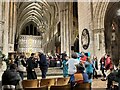 TQ3280 : Dancing in Southwark Cathedral by Marathon
