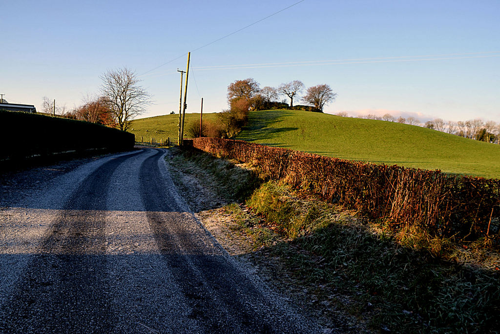 Frosty Along Corlea Road © Kenneth Allen Cc-by-sa/2.0 :: Geograph Ireland