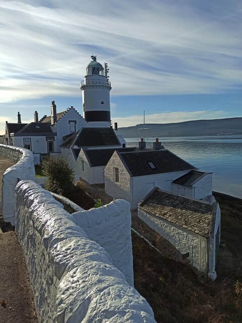 Cloch Lighthouse © Thomas Nugent cc-by-sa/2.0 :: Geograph Britain and ...