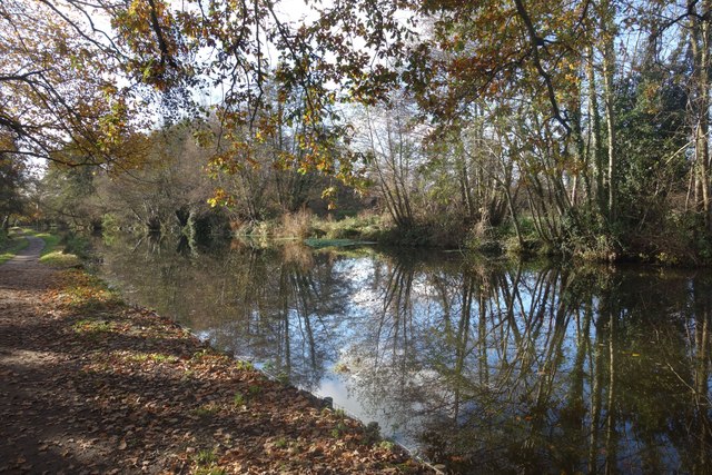 A short bit of Wey Navigation © Des Blenkinsopp :: Geograph Britain and ...