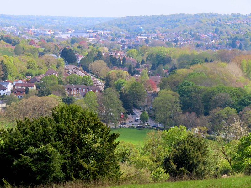 The view towards High Wycombe © Steve Daniels cc-by-sa/2.0 :: Geograph ...