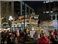 SP0687 : Cathedral Square Christmas Market Birmingham by Roy Hughes