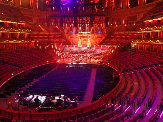 Christmas At The Royal Albert Hall © Marathon Geograph Britain And Ireland