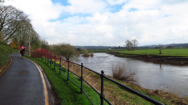 Ribchester - The River Ribble © Colin Park cc-by-sa/2.0 :: Geograph ...