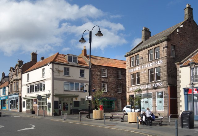 Berwick Advertiser, Marygate © Des Blenkinsopp :: Geograph Britain And ...