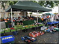 ST7464 : Fruit and veg stall in Kingsmead Square by Neil Owen