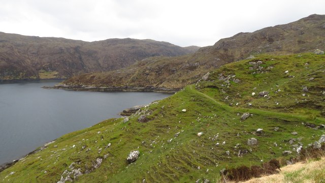 On the Postman's Path near Gearraidh... © Colin Park :: Geograph ...