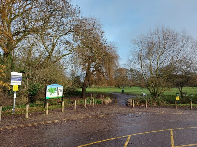 Entrance To Bouskell Park, Blaby © Tim Heaton Cc-by-sa/2.0 :: Geograph ...